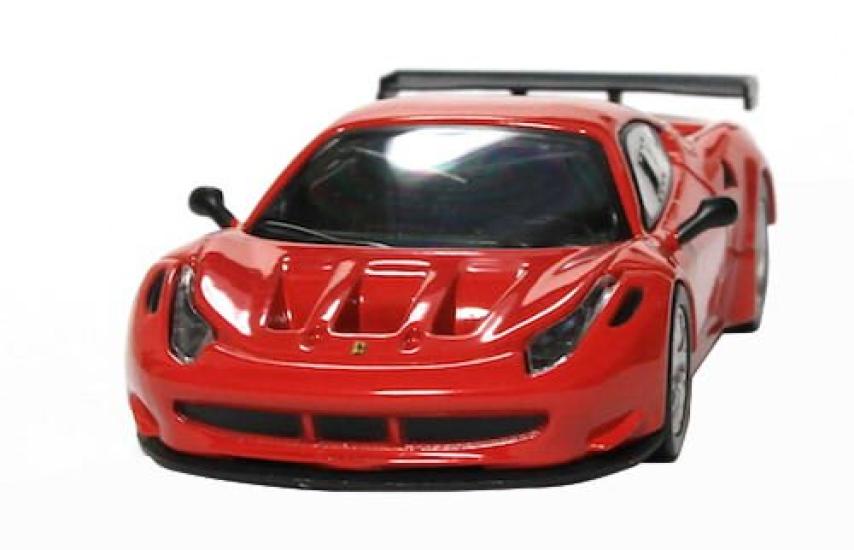 Kyosho Ferrari Коллекция миниатюр 9 Circle K Sunkus 458 Italia GT2 Отдельный предмет (красный) 1/64