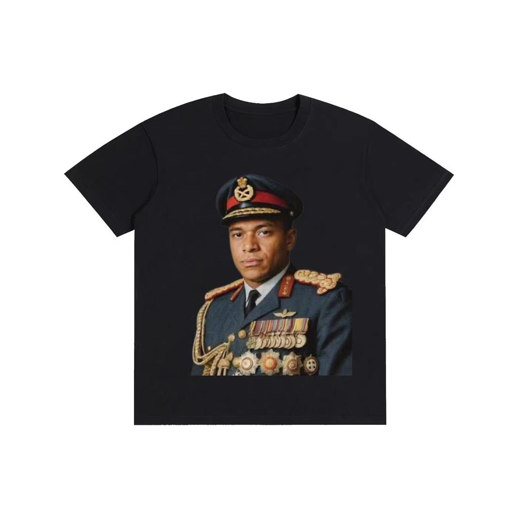2026 Dictador Kylian Mbappe Мем Графическая Футболка Streetwear Оверсайз Хлопок Мужская Женская Y2k Популярная Забавная Повседневная Женская Мужская Одежда
