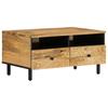  Coffee Table, 80x54x40 Cm, Solid Mango Wood