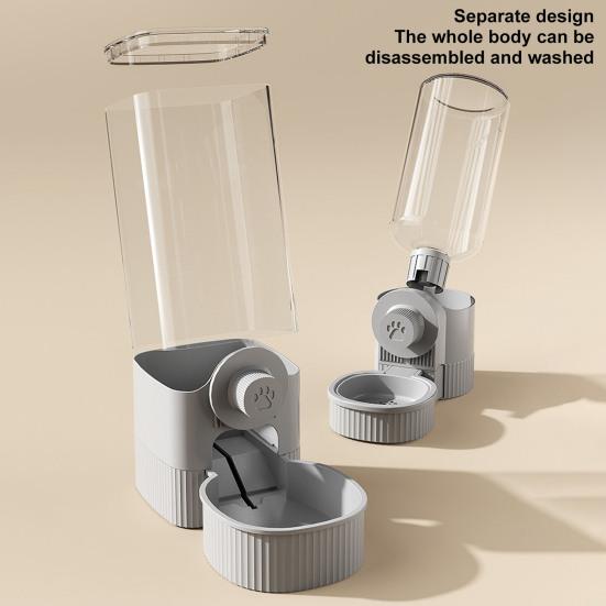 Подвесная клетка, автоматическая кормушка для домашних животных, 520 мл, дозатор воды для мелких домашних животных, 1200 мл, автоматическая миска для корма для щенков, котят, кроликов, шиншилл, ежиков, хорьков