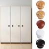 Easy-Grip Design Walnut Wood Cabinet Knobs Rust-Resistant Drawer Pulls Handles  for Kitchen