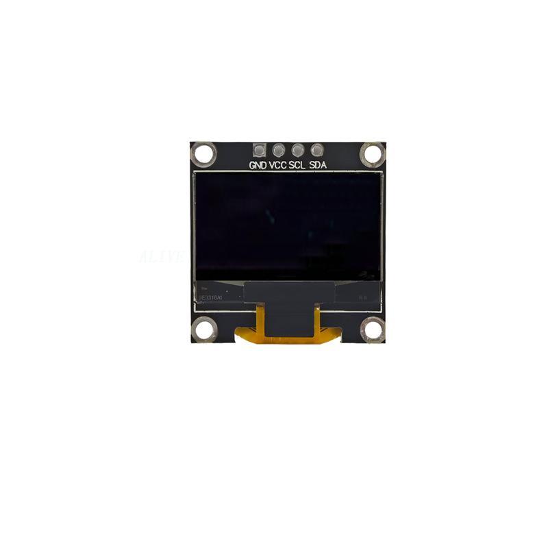 0,96-дюймовый OLED-дисплейный модуль 128x64 IIC 4pin, экран с высоким контрастом для микроконтроллеров, электронных тестов, DIY-проектов