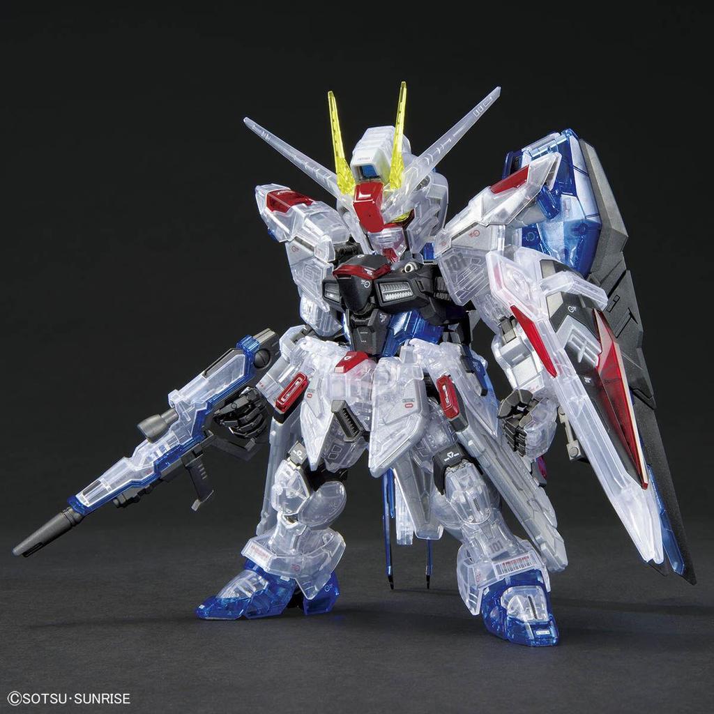 BANDAI Gundam Base Limited MGSD FREEDOM GUNDAM ПРОЗРАЧНЫЙ ЦВЕТ Япония НОВЫЙ