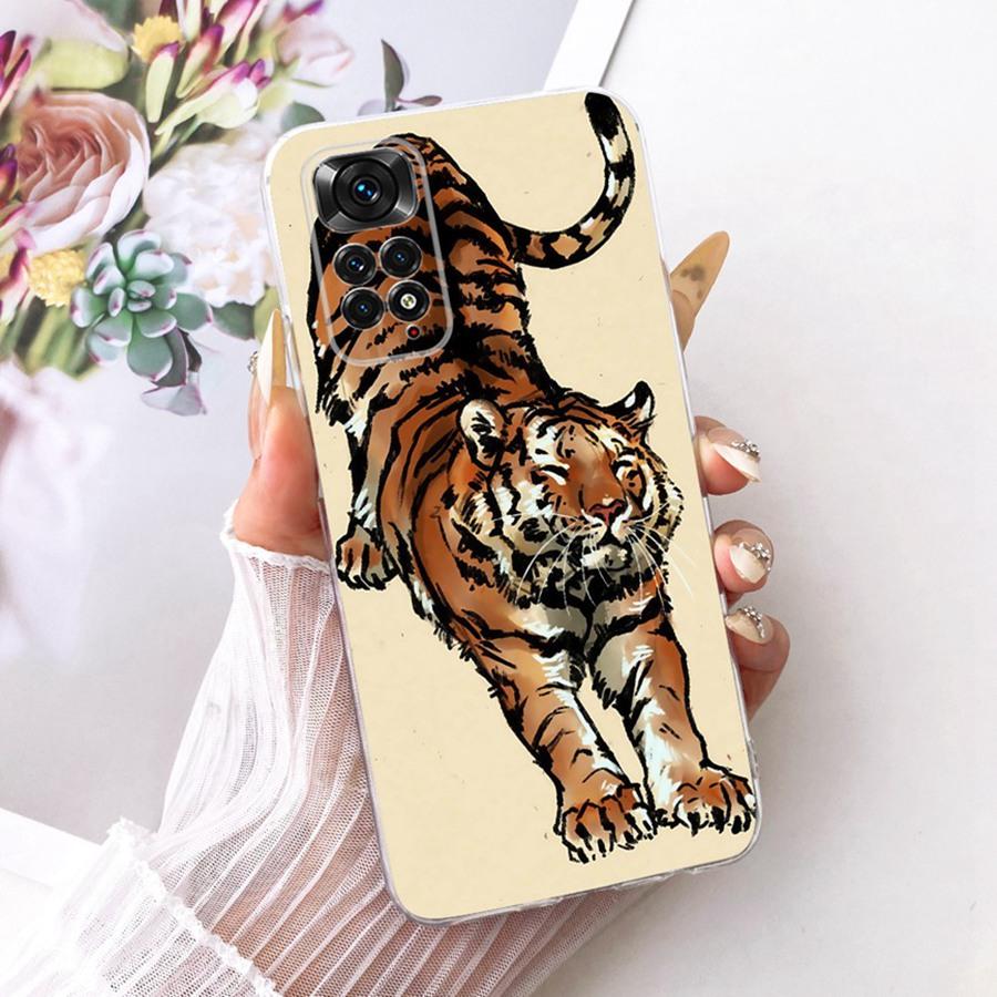 For Xiaomi Redmi Note 11 11S 4G Case Soft Silicone transparent Shockproof Cover For Redmi Note 11 Pro Fundas Note11 11Pro Shell