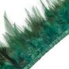 1M 5M 10Meters Dyed Colorful Rooster Chicken Feathers Trim 8-12CM Soft Plumes Ribbon Fringe for Wedding Dress Sewing Decoration
