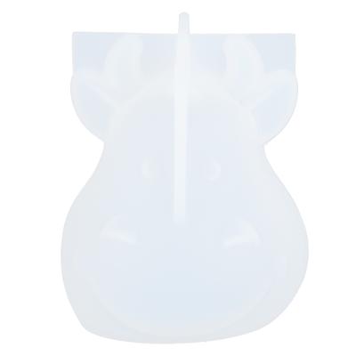 Украшение Животные Ремесло Силиконовая Форма DIY Милый 3D Корова Крупный Рогатый Скот Изготовление Формы АксессуарКрупный Рогатый Скот 01