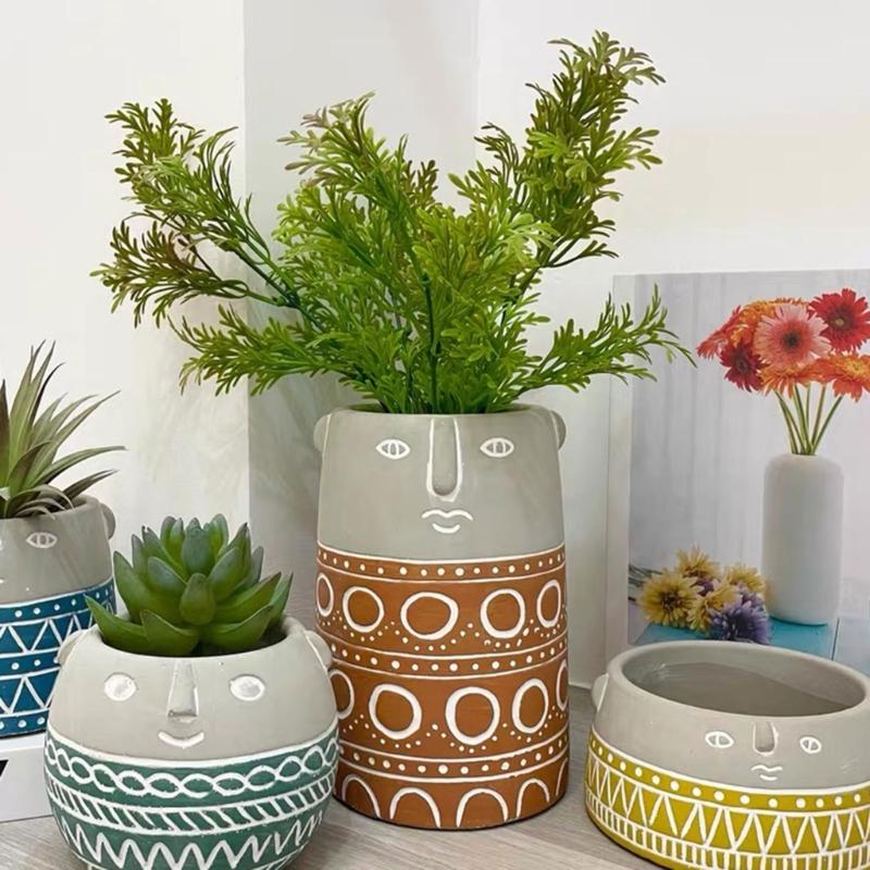 Силиконовая форма «сделай сам» для цементных цветочных горшков, уникальная форма для цветочных горшков для любителей садоводства и подарков