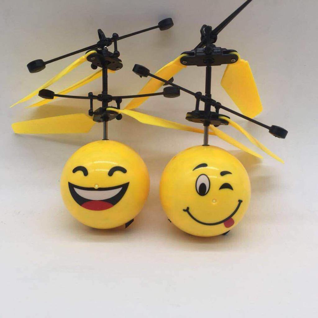 Smart Induction Fairy Helicopter: Seven-Color Crystal Ball Toy