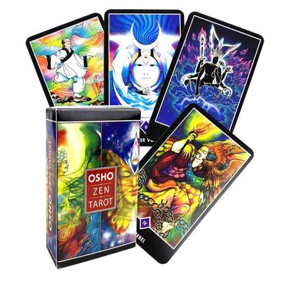 Карты Таро Ошо Дзен PDF Путеводитель Английская версия Настольная игра Oracle Deck для вечеринок