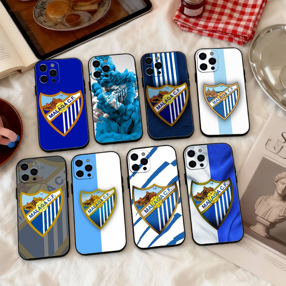 Крутая M-Malaga C-CF Силиконовый Мягкий Чехол для Телефона Для IPhone 17 16 15 14 13 12 11 X XR Plus Pro Max Plus
