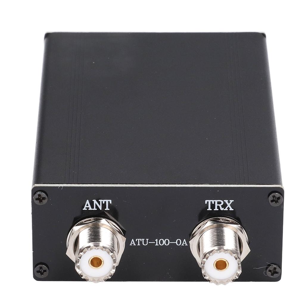 ATU-100 1.8-55MHz Mini Automatic Antenna Tuner 0.96in OLED Display Aluminum Outcase with1350MAh Battery ATU Antenna Tuner
