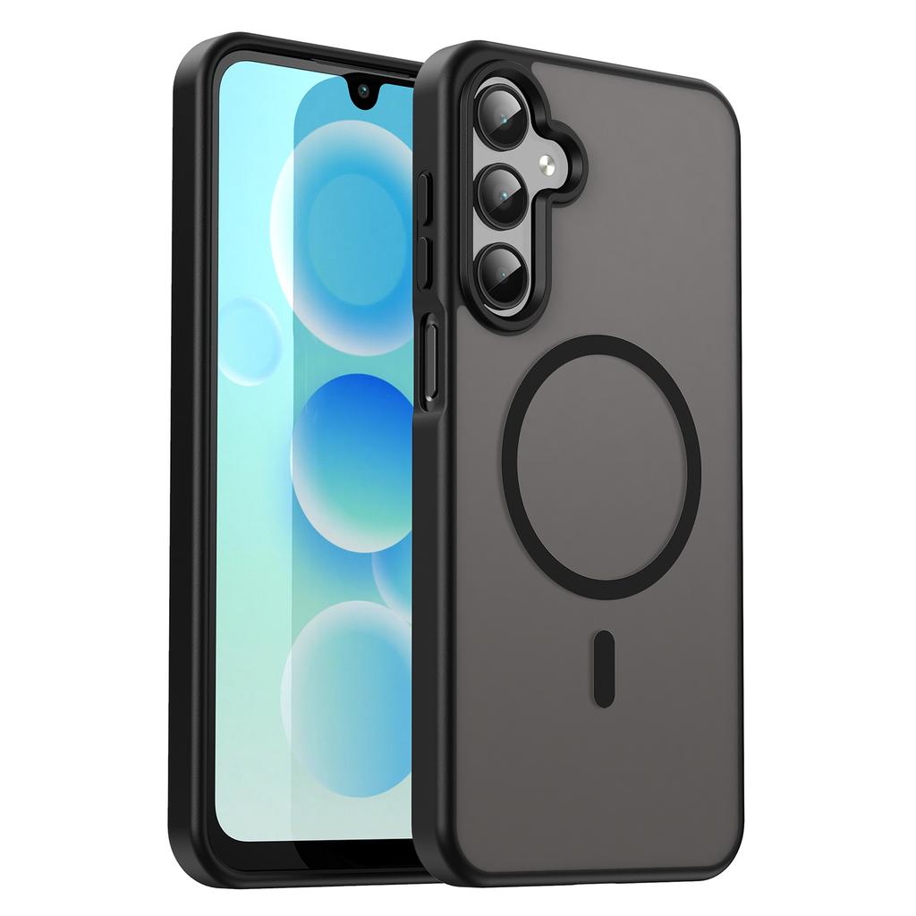Samsung Galaxy A55 Phone Case, Magnetic Shockproof Matte Phone Cover for Samsung Galaxy A55