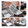 Portable Cable Digital Storage Bags Organizer USB Gadgets Wires Charger Power Battery Zipper Cosmetic Bag Case