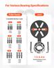 VEVOR 21-in-1 Bearing Puller Set, 21 PCS 3-Jaw Hook Puller for Internal External Bearings and Bearing Without Inner Shaft