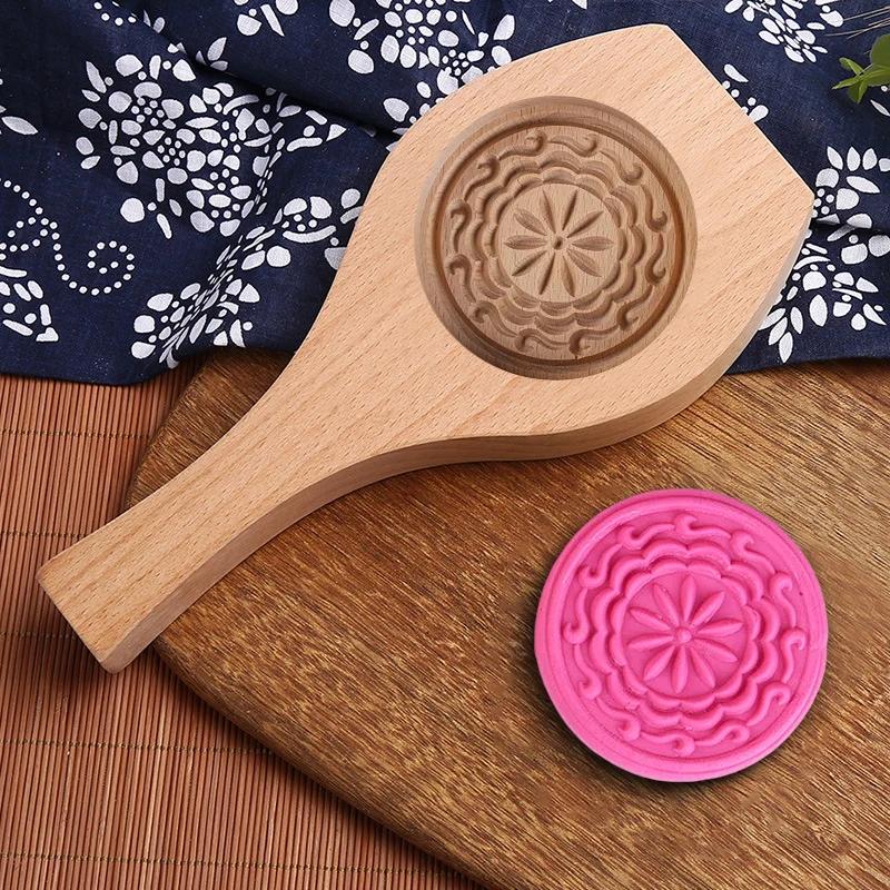 1 шт. Форма для изготовления лунного пряника, торт середины осени, самодельная форма для выпечки под давлением, сырный пирог с фасолью, реквизит для домашней выпечки