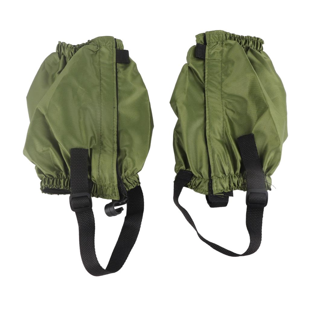 1 Pair Hiking Leg Gaiters Polyester Waterproof Legging Gaiters for Camping Mountain Climbing Fishing