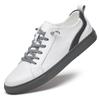 Fashion Men's Fashionable Casual Sports Shoes Comfortable Soft Sole Lightweight Breathable Lace Up Casual Oxford Leather Shoes Size37-47