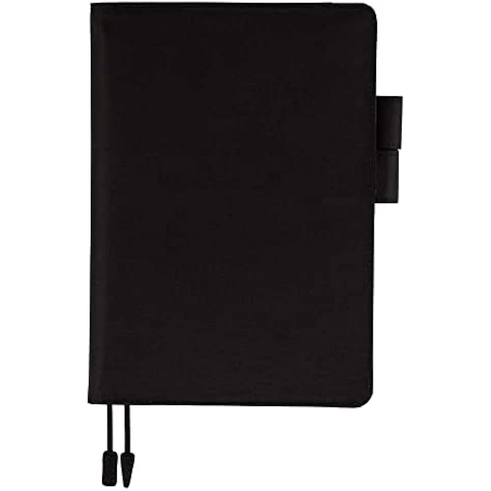 Блокнот Hobonichi Cousin (A5) Цвета Обложек для Ноутбуков/Черный x Прозрачно-Синий