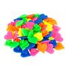 Uxcell Bicycle Wheel Spoke Bead Decoration Heart Shape Plastic Bead Clip Multicolor 70 Pieces