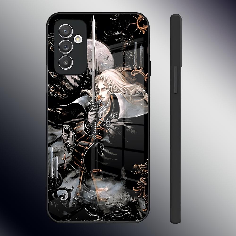 Чехол для телефона игры C-Castlevania для Samsung S26 S24 Ultra S23 S22 S21 Fe S25 Plus A54 A34 A24 A53 A13 A16 Стеклянная крышка
