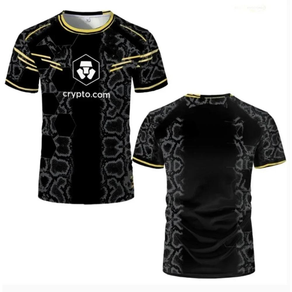 2024 Fighting Competition T-shirt Men's and Women's 3D Printed Top Summer Round Neck Sportswear Men's Outdoor Short Sleeved Top