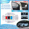 Автомобильная солнцезащитная шторка для Geely Boyue L 2025 Starray Atlas FX11 -2024 Солнцезащитные козырьки Занавески на лобовое стекло и боковые окна Аксессуары