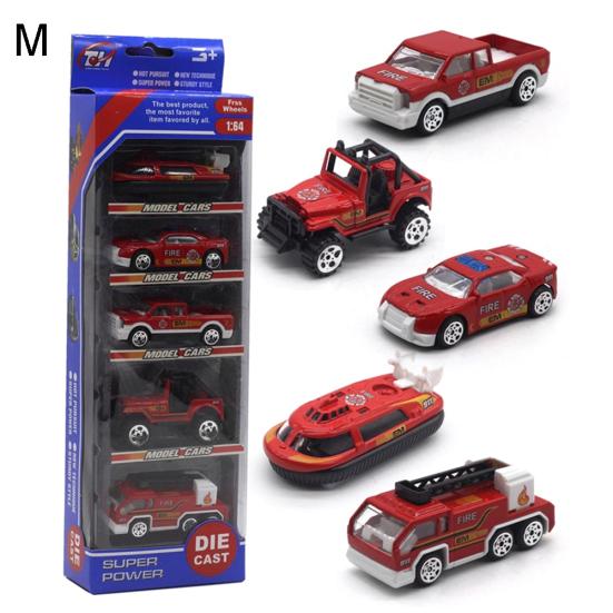 5 шт. 1/64 литой сплав инженерный гоночный военный автомобиль модель транспортного средства детская игрушка