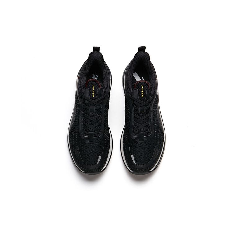 Anta Кроссовки Running Series Elastic Gel Technology Sports Shock Absorbation Low-Top для бега для мужчин, черные 112135501-1