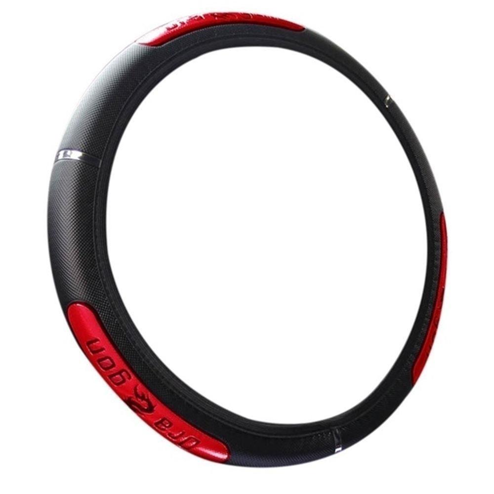 Универсальный светоотражающий чехол из кожи на автомобильный руль