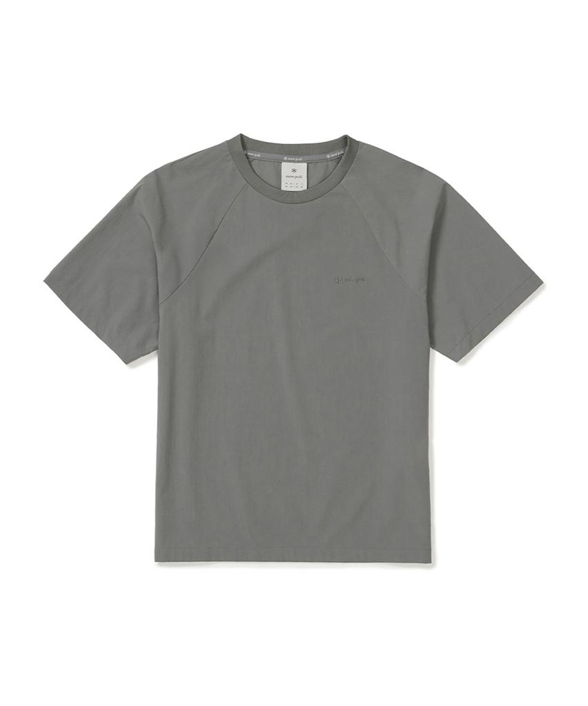 SNOWPEAK APPAREL Airdots Женская базовая футболка с коротким рукавом (S25Mwtts35) Темно-серый