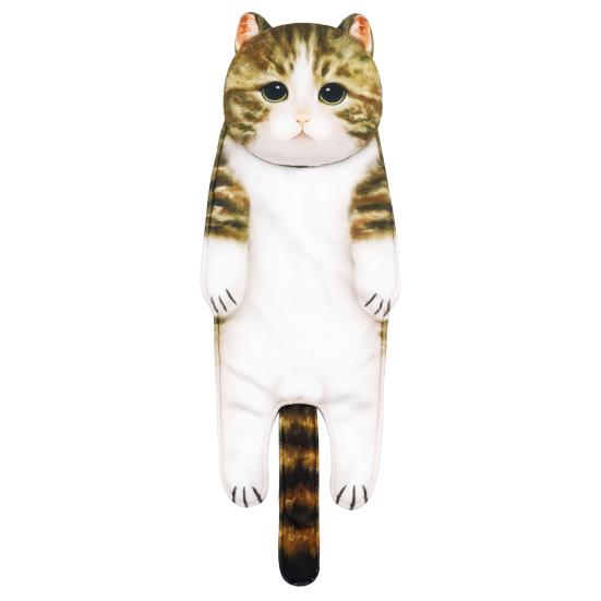 Hand Towel Adorable Cartoon Cat Shaped Towel Soft Absorbent Hanging Towel for House Kitchen Bathroom CDN