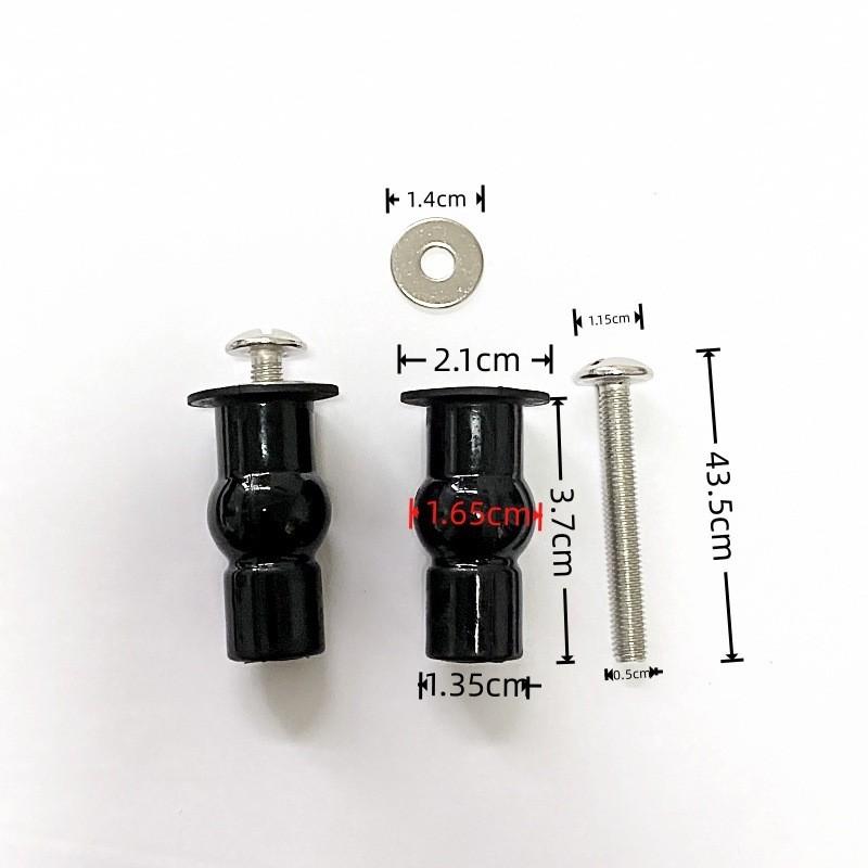 Stainless Steel Toilet Seat Fixing Bolts With Rubber Expansion For Bathroom Repair