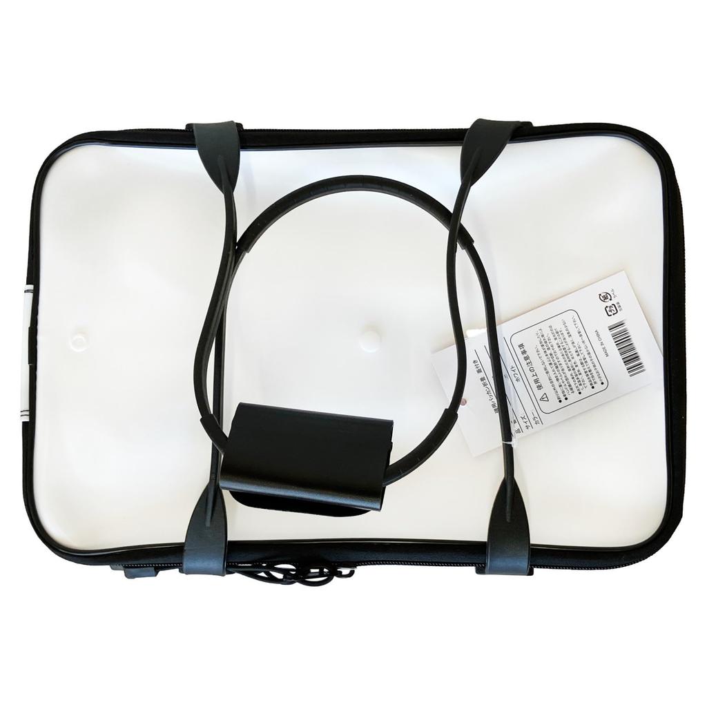 RISEWAY Складное ведро для камней Белое UEV-043 (с крышкой) Рыбалка, 40 см,