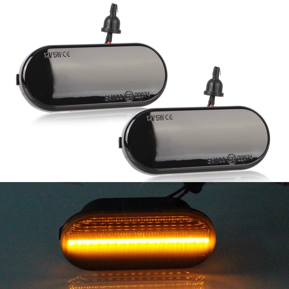 Мигающий индикатор бокового габарита для Volkswagen VW Golf Bora Passat Paul T5 Sharan Shar an 2 шт. светодиодный динамический указатель поворота Автомобильный светильник Автомобильные аксессуары