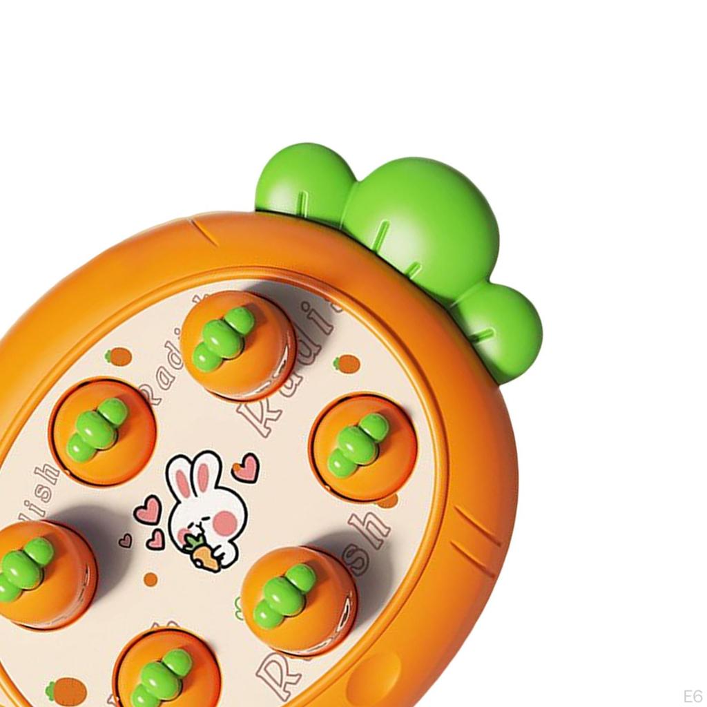 Игрушки-молотки и стучалки Раннее развивающее игрушечное Мультяшная игра «Стучи по морковке» для образования