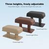 Car Armrest Left Elbow Support Leather Arm Rest Pads Adjustable Height Comfort Armrest Pad