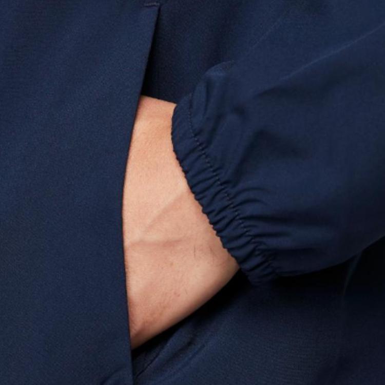 Nike Куртка с капюшоном и застежкой-молнией с логотипом, мужская верхняя одежда, синяя FB7483-451