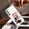 АНIME Shugo Chara Аму Чехол для телефона для Samsung Galaxy S24/S25/S22/S30/Note20/Lite/Ultra/5G/Plus/FE Мягкий Черный