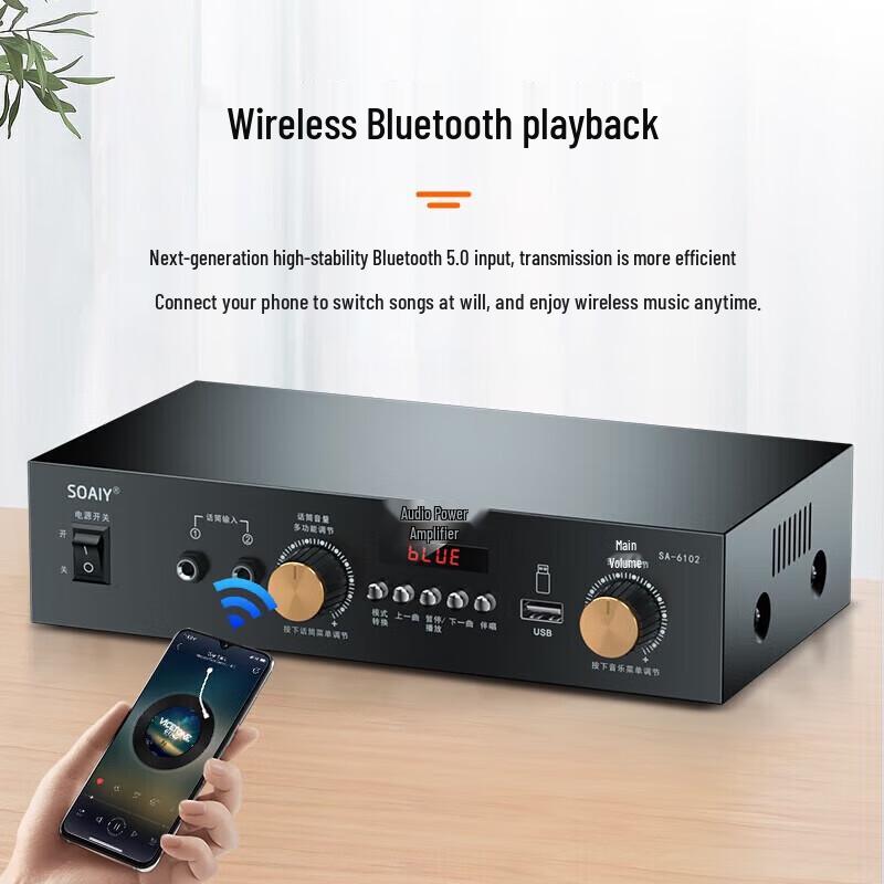 Soaiy WK2 All-in-one Bluetooth Speaker System