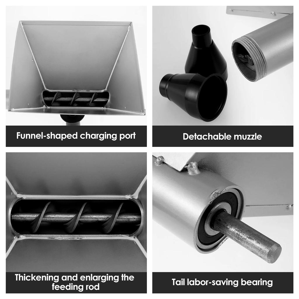 Electric Mortar Grouting Machine, Sturdy Steel Cement Grout Caulking Machine, High Hardness Mortar Applicator Grouting Tool