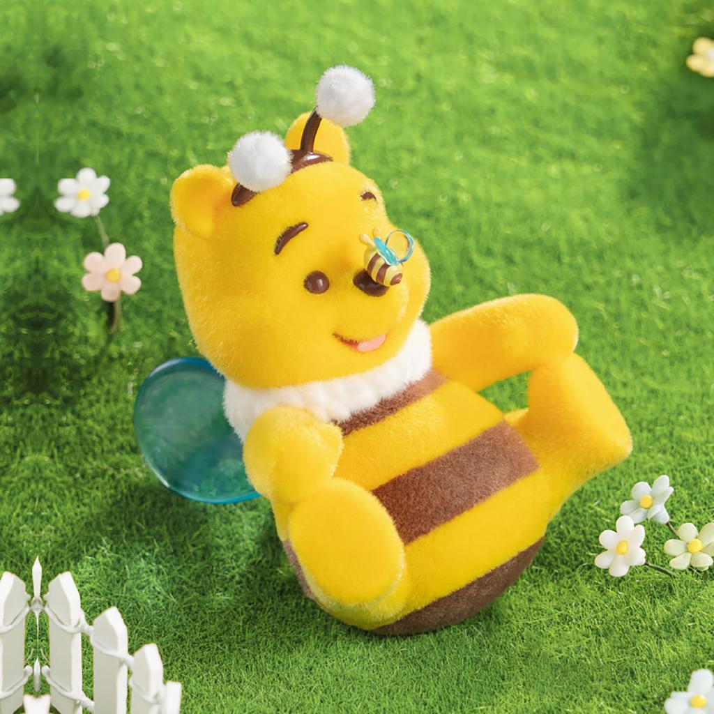 ЛУЧШАЯ ИГРУШКА Disney Винни Пух Серия «Счастливый каждый день» Гашапон Фигурка в слепой коробке Мягкий винил ПВХ Премиальная игрушка Подарок на день рождения Персонаж Винни Пух