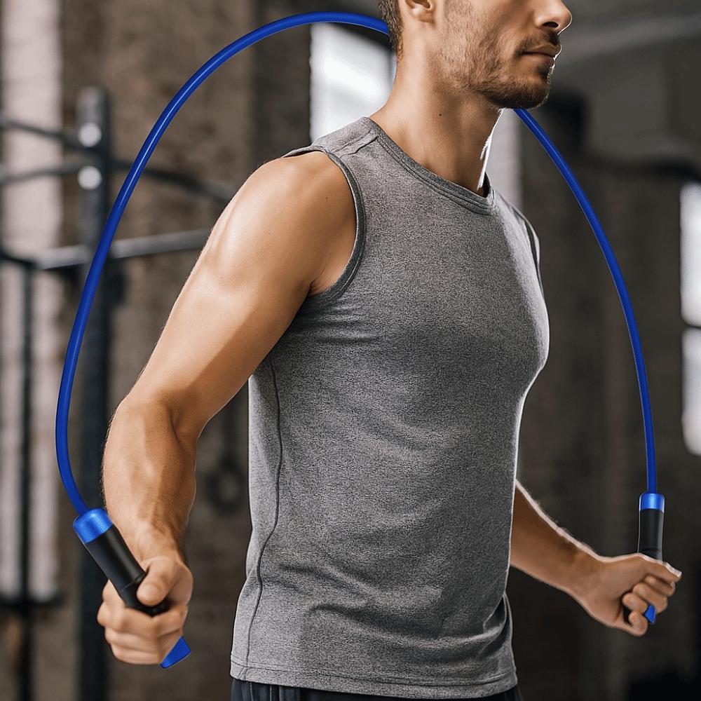 3M Length Weight-bearing Jump Rope Aluminum Zinc Zinc Alloy Speed Skipping Rope  Entrance Examination