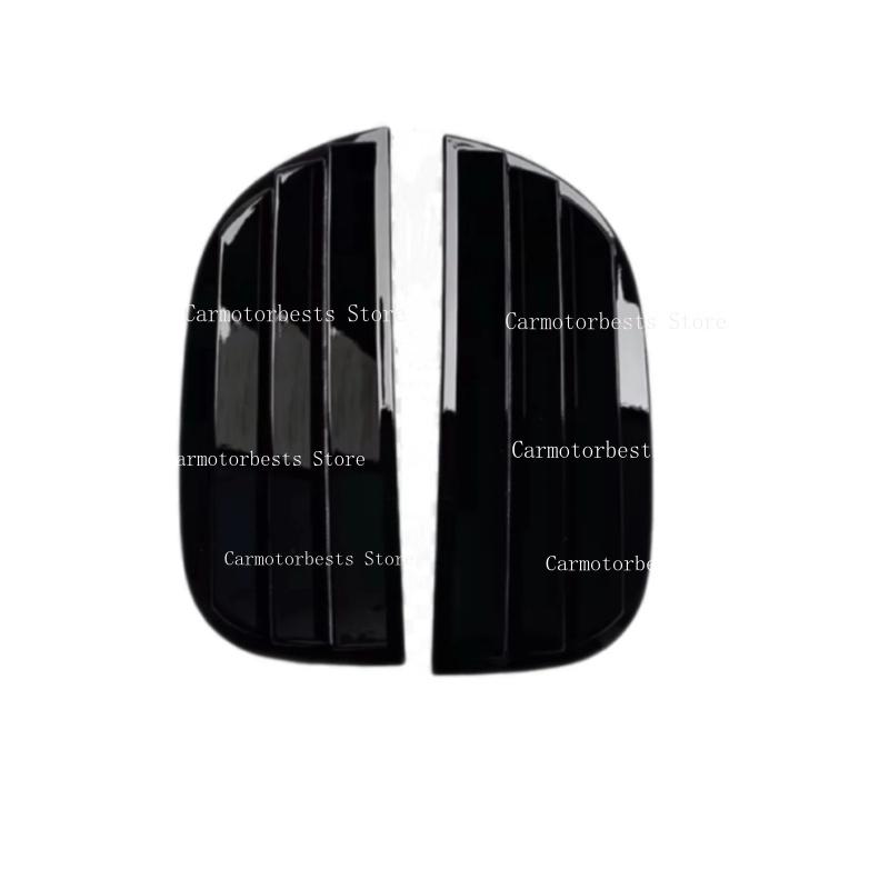 Car Rear Louver Window Side Shutter Cover Fit For Peugeot 308 II 2020 2019 2018 2017 2016 2015 2014 Trim Sticker Vent Scoop ABS