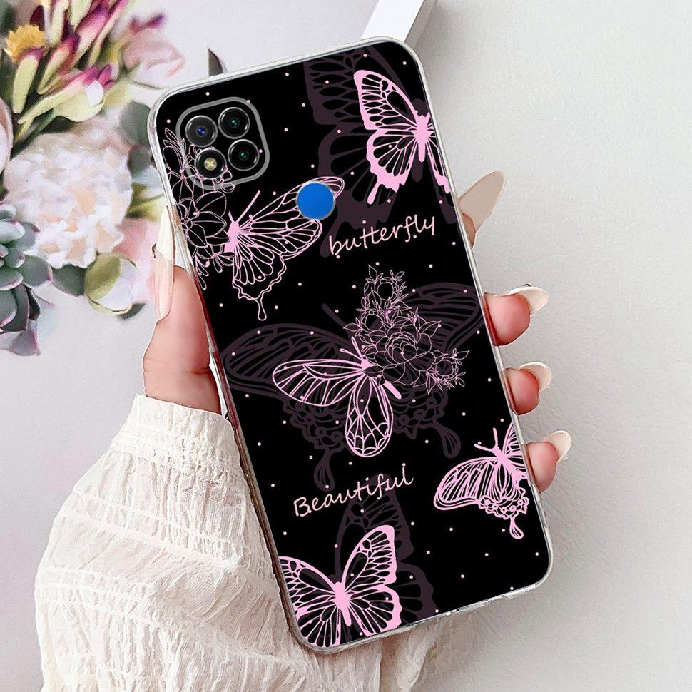 For Xiaomi Redmi 9C Case Fashion Cat Phone Back Cover For Xiaomi Redmi9C 9 C Redmi 9C Soft Silicone Case 6.53'' Bags Bumper