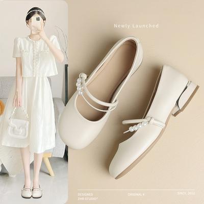 Сладкие туфли Мэри Джейн в стиле ретро, туфли-лодочки, французские туфли для нежных женщин, темпераментные, универсальные туфли из маленькой кожи