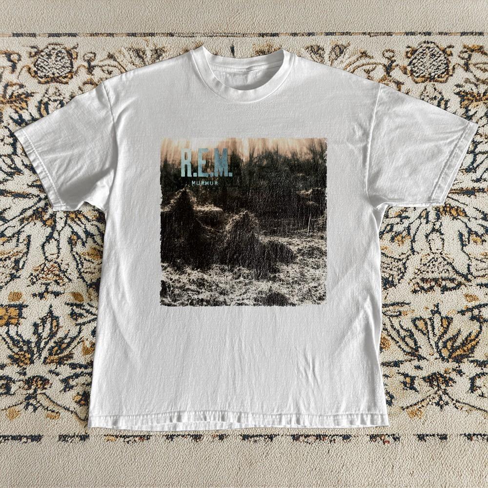 R.E.M. MurMur Rock Band Unisex Cotton T Shirt Basic Unisex T-Shirt Size S-5XL