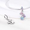 Charms 925 Silver Ballet Shoes Butterfly Cat Heart Pendant Jewelry Fit Original 925 Bracelet For Women DIY Party Gifts