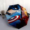 1pc Superheroes Custom Name Automatic Folding Umbrella, Durable Plastic & Iron, Lightweight for Outdoor Daily Use  S1230012