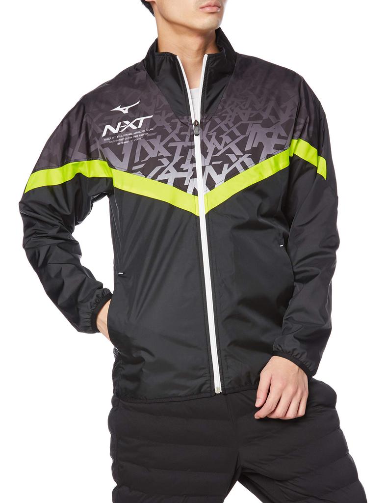 Mizuno Ветровка Черный x Размер M 32JE0745 Куртка N-XT, Черный, (Япония),