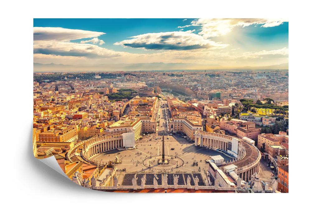 Photomural St Peter's Square In The Vatican Smooth Vinyl 520x318